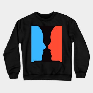 Facing each other Crewneck Sweatshirt